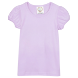 Blank Girl's Short Sleeve Plain Tee (No Ruffle)